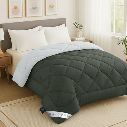 Comforter Charcoal Grey & Silver Grey