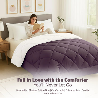 Comforter Blush & Plum