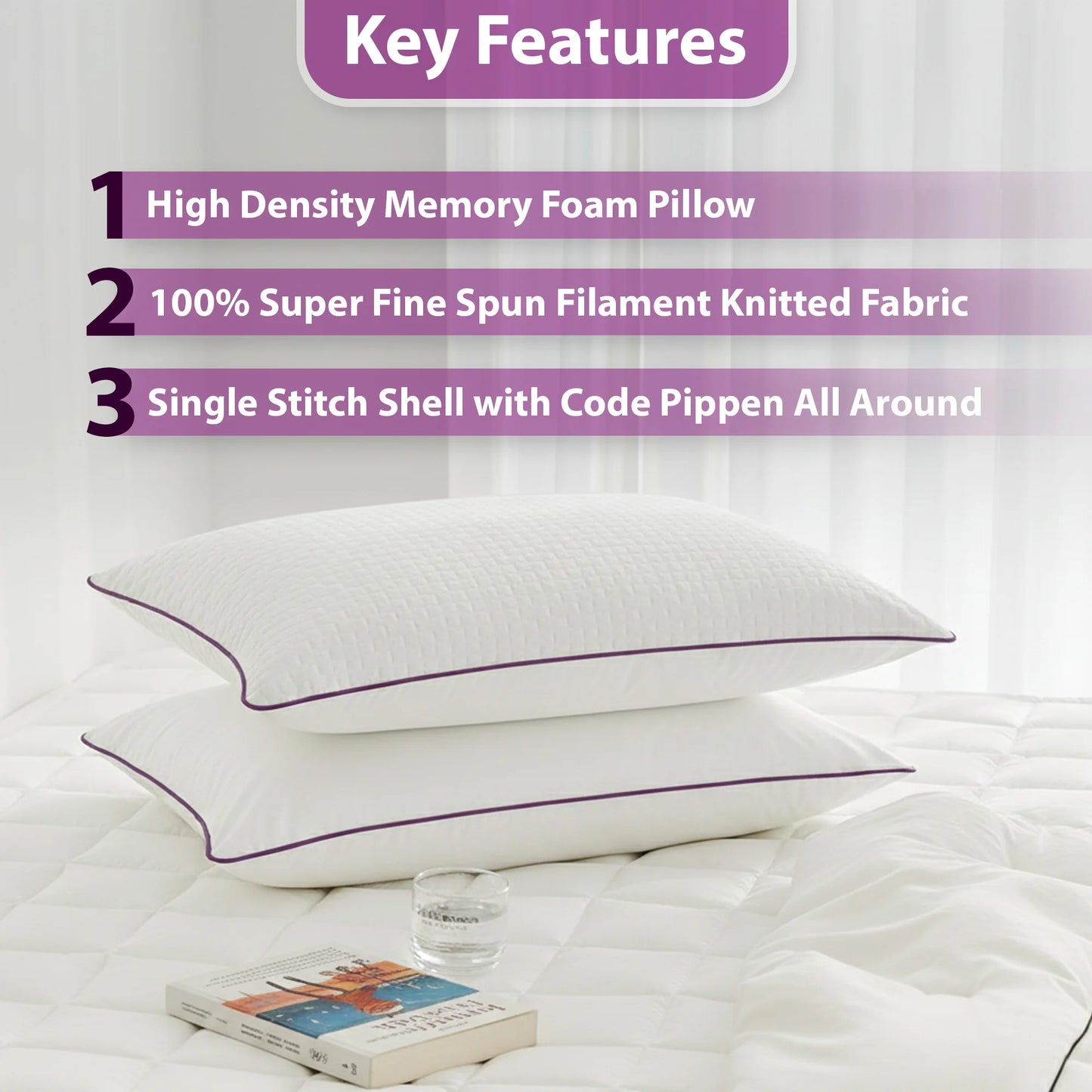 Classique memory foam-16x24