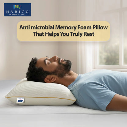 Relux Anti Microbial Memory Foam Pillow