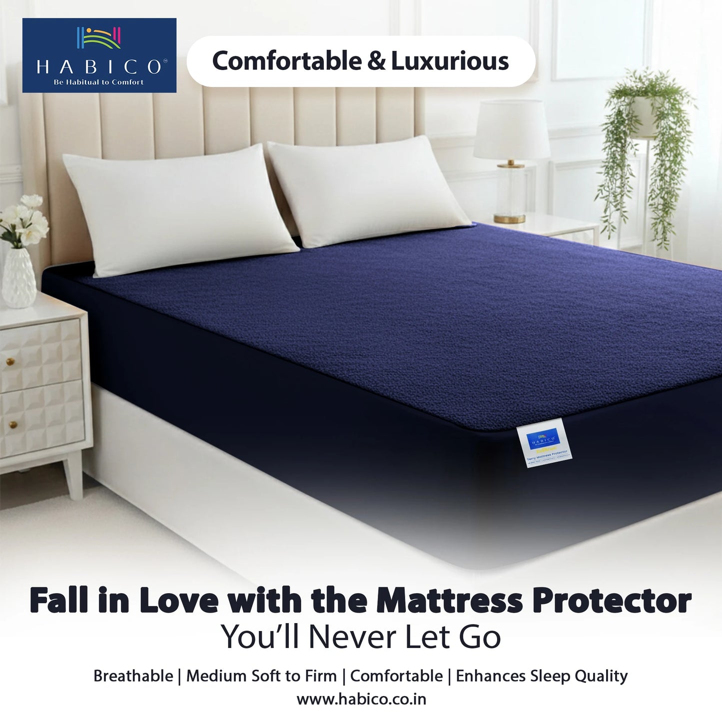 M P Terry Navy Blue Protector